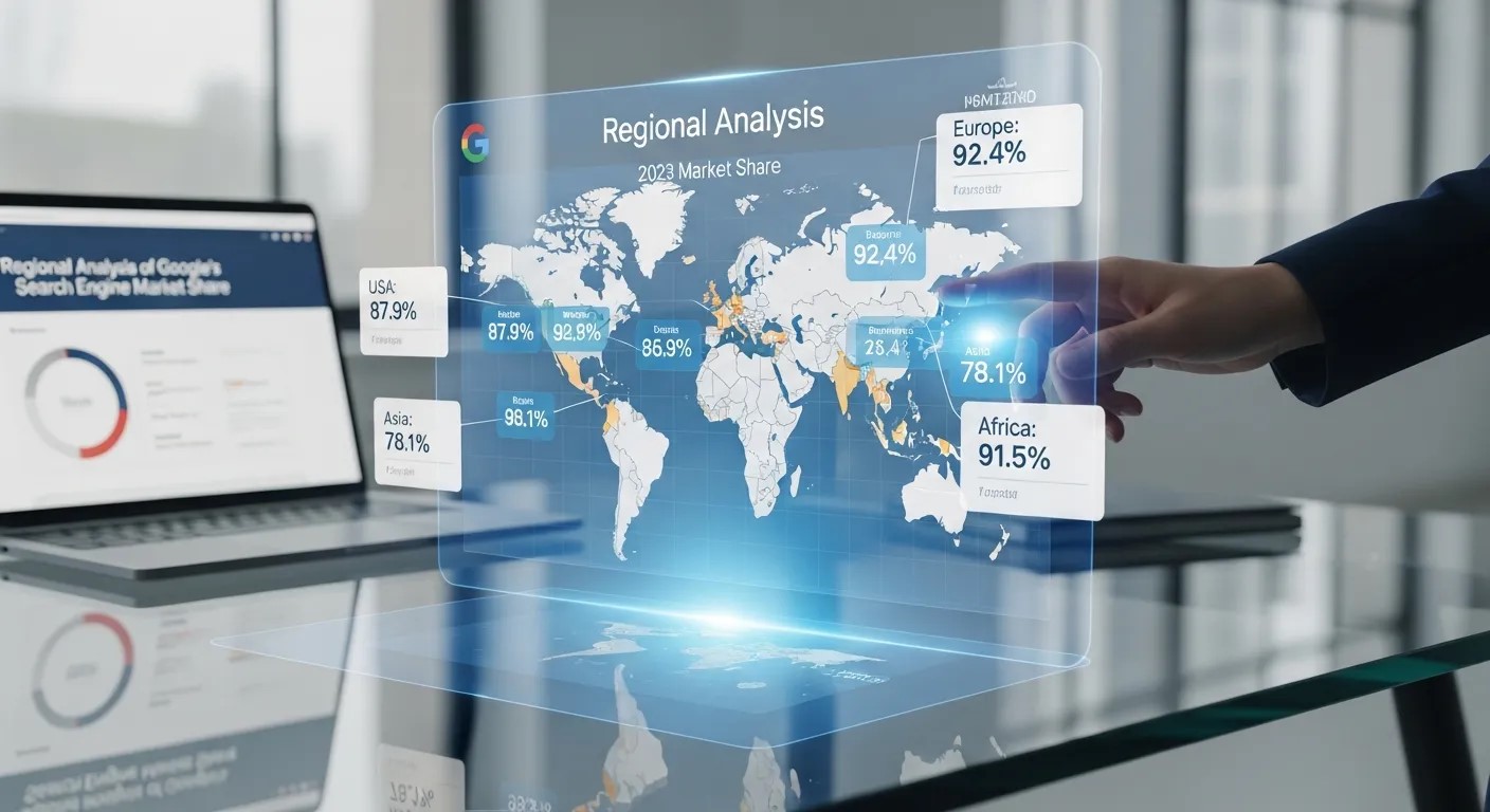 Regional Analysis of Googles Search Engine Market Share