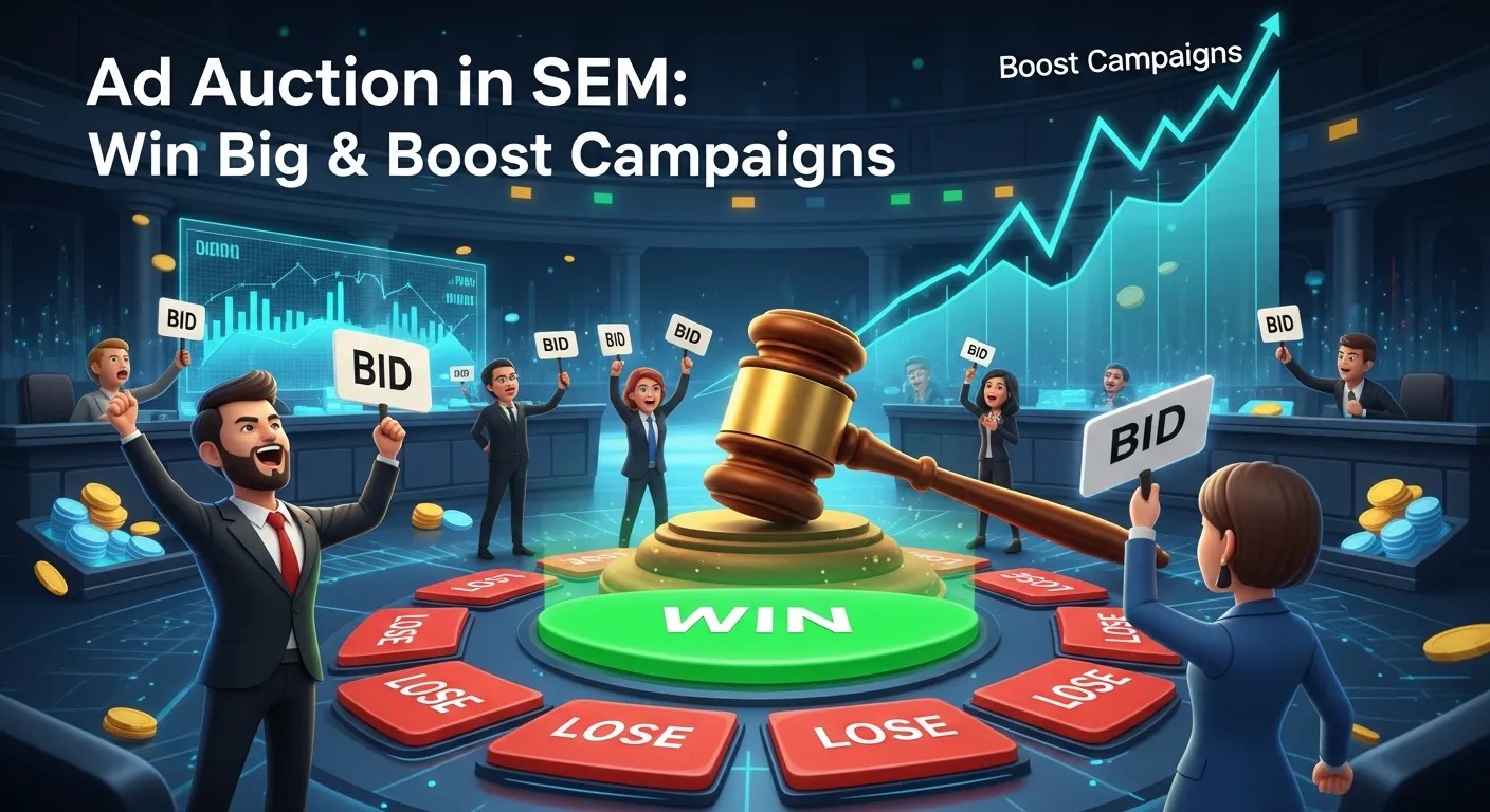 Ad Auction in SEM: Win Big & Boost Campaigns