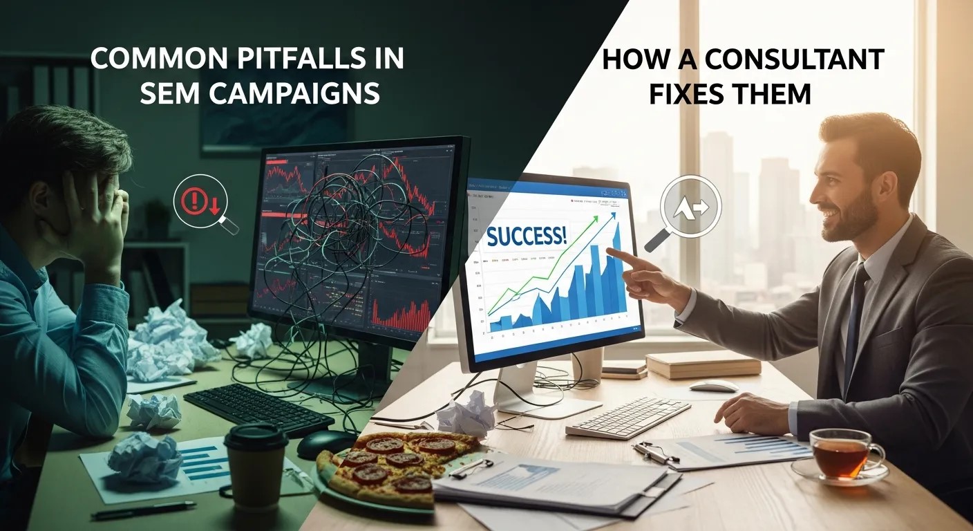 Common Pitfalls in SEM Campaigns and How a Consultant Fixes Them
