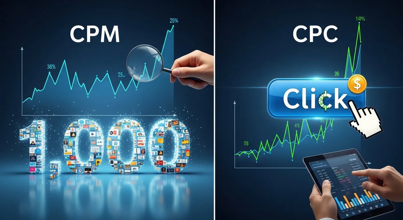 Measuring Performance in CPM and CPC Campaigns