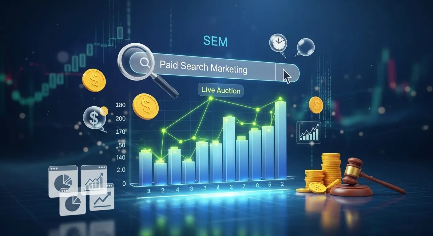 The Auction System in Paid Search Engine Marketing