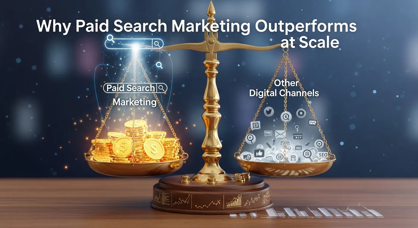 Why Paid Search Marketing Outperforms Most Digital Channels at Scale