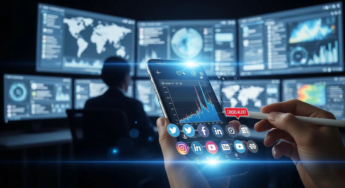 Monitoring and Crisis Management in Social Media Strategies