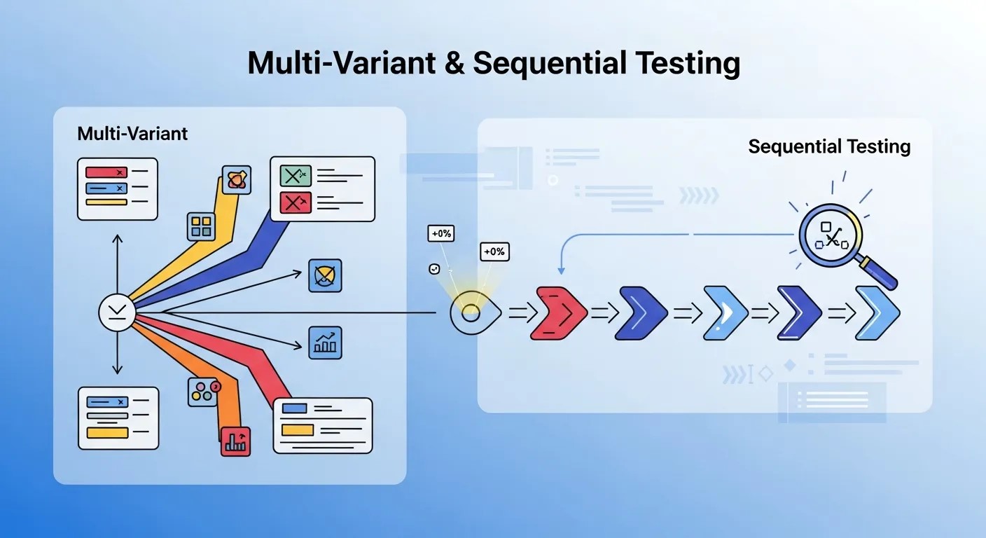 Multi-Variant & Sequential Testing