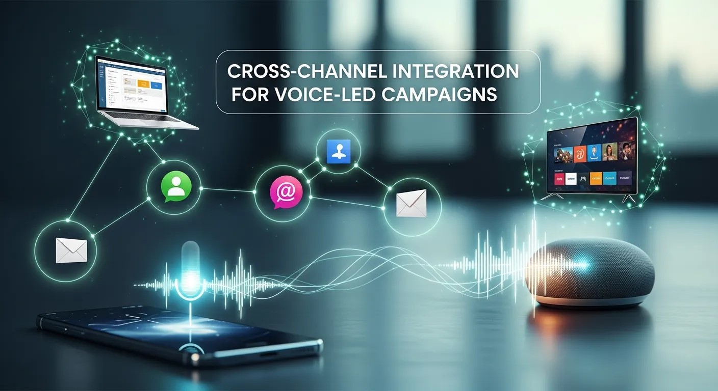 Cross-Channel Integration for Voice-Led Campaigns