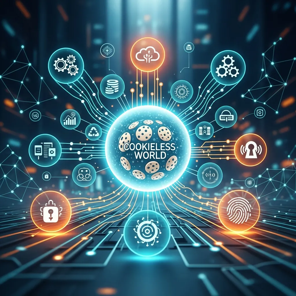 Advanced tracking and measurement in a cookieless world for SaaS SEM showing privacy-first analytics, first-party data, and conversion tracking