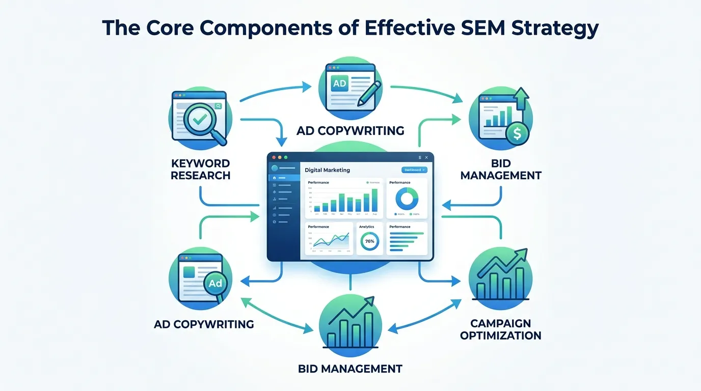 The Core Components of Effective SEM Strategy