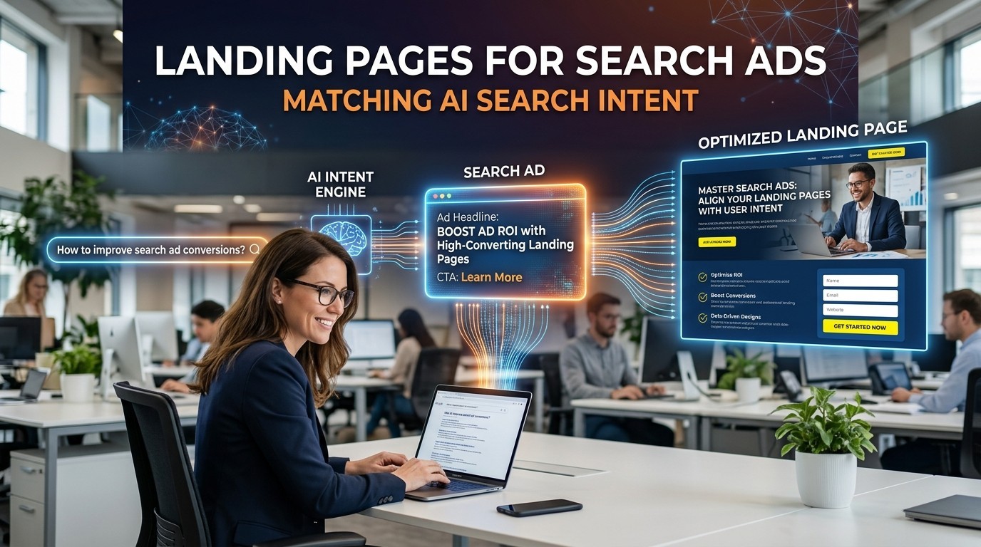 Landing Pages for Search Ads : Matching AI Search Intent