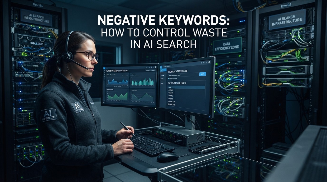 Negative Keywords : How to Control Waste in AI Search