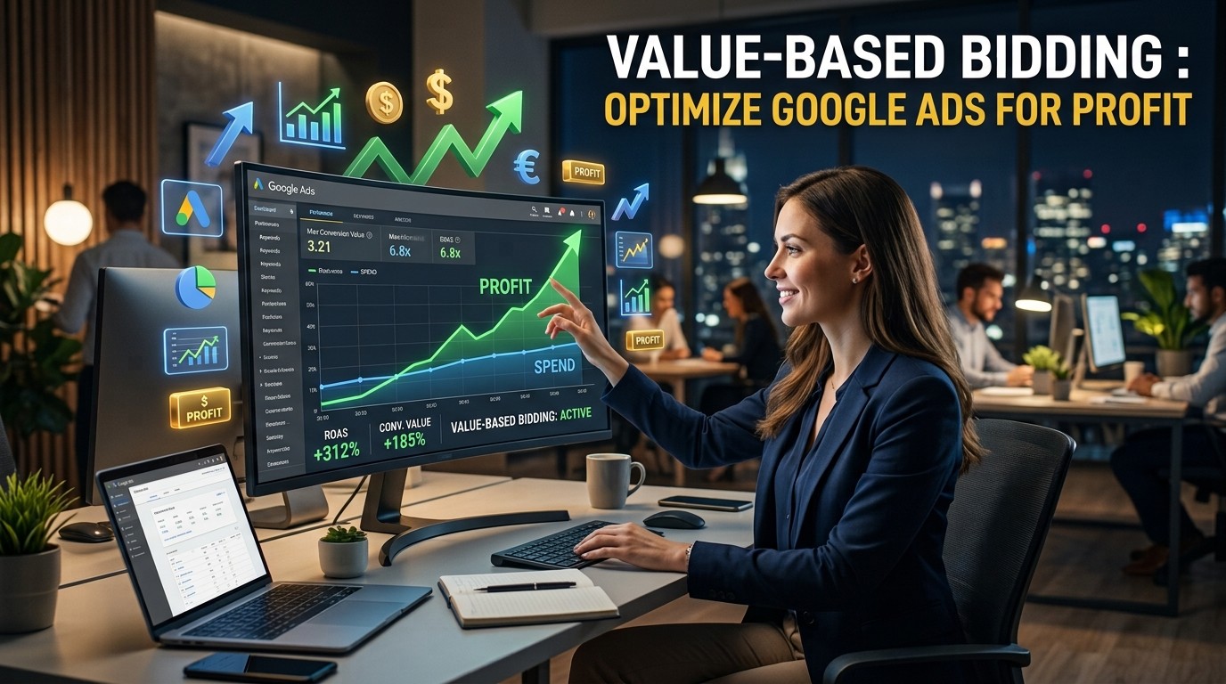 Value-Based Bidding : Optimize Google Ads for Profit