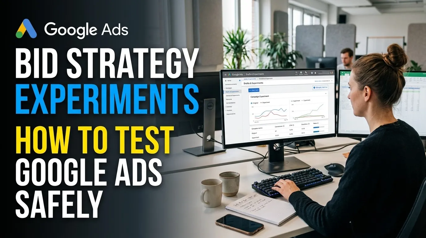 Bid Strategy Experiments : How to Test Google Ads Safely