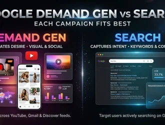 Google Demand Gen vs Search : Each Campaign Fits Best